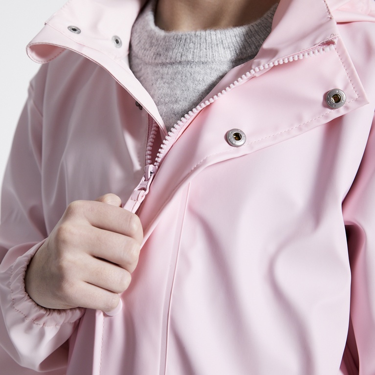 Rain jacket "Borås star" Soft Pink